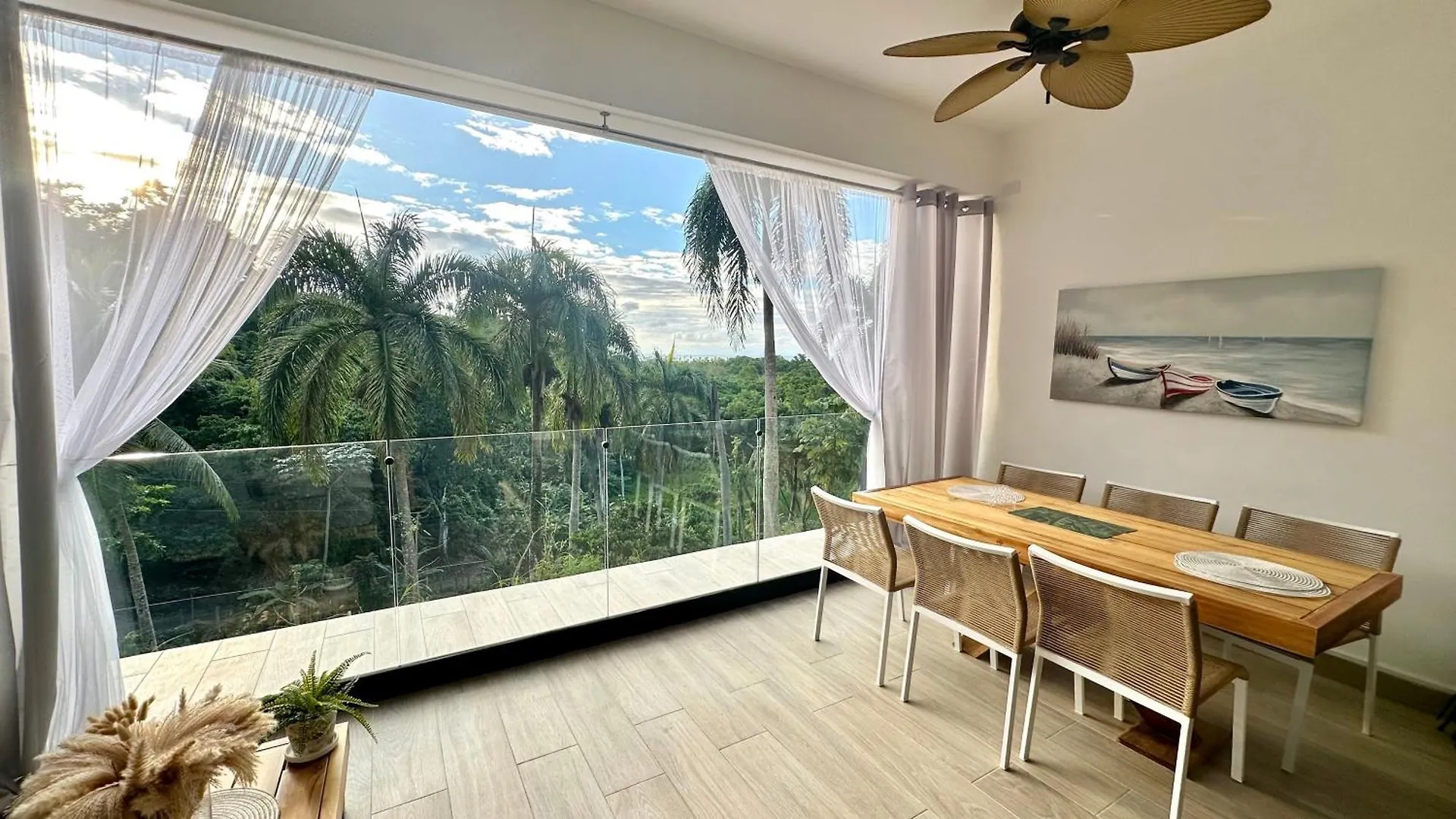 All-New Zen Apartment With Treetops And Ocean Views ! Las Terrenas