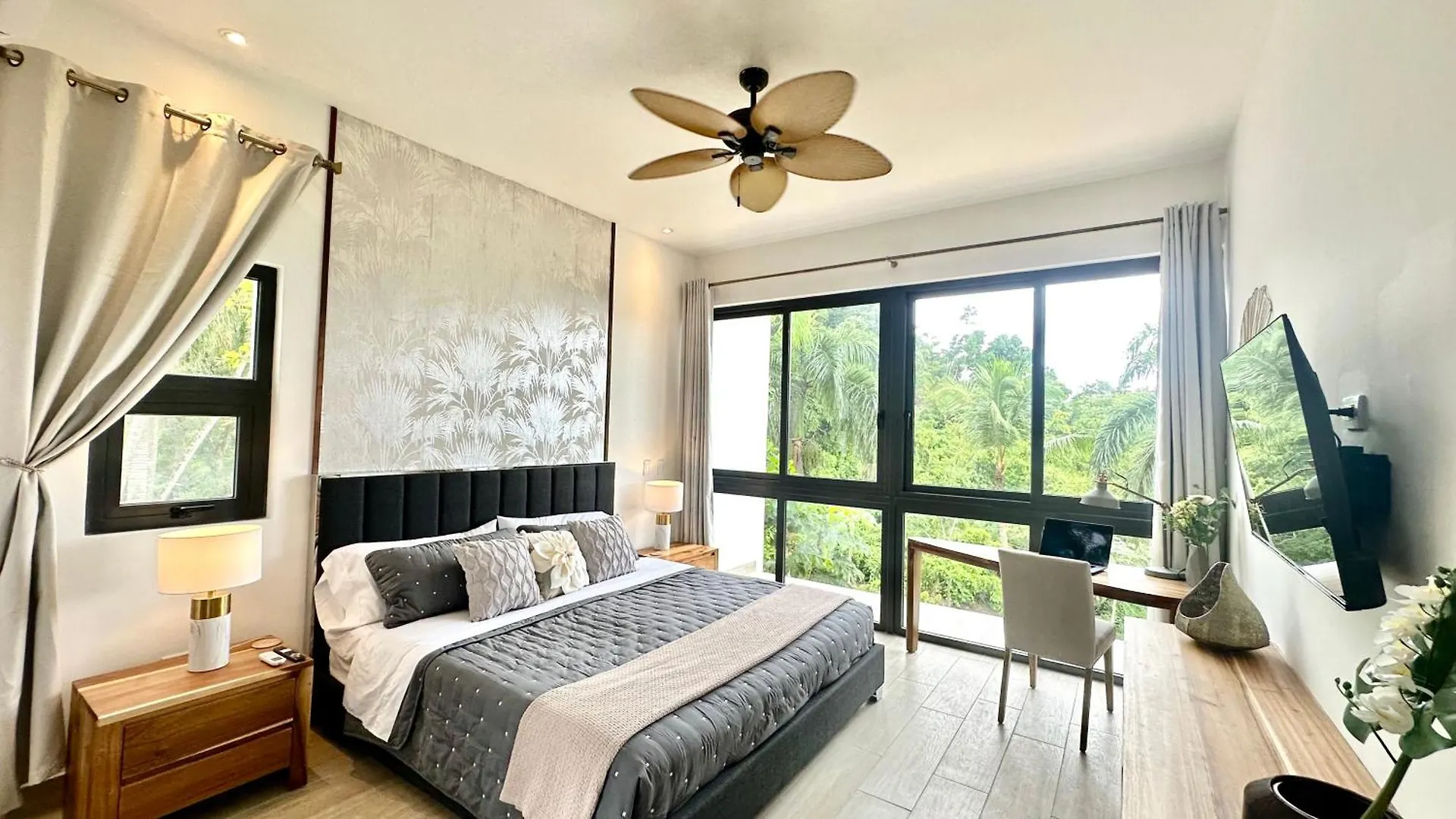All-New Zen Apartment With Treetops And Ocean Views ! Las Terrenas 0*,