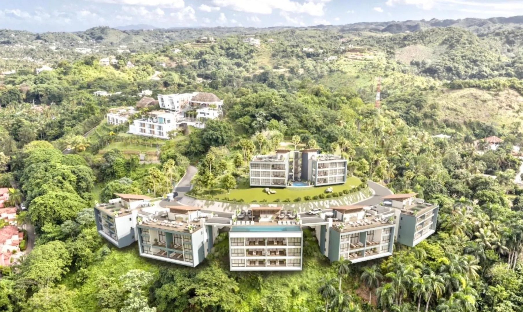 All-New Zen Apartment With Treetops And Ocean Views ! Las Terrenas Dominican Republic